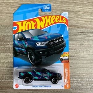 Hot Wheels 2019 Ford Ranger Raptor Pick Up Truck HotWheels Mainline New  2024